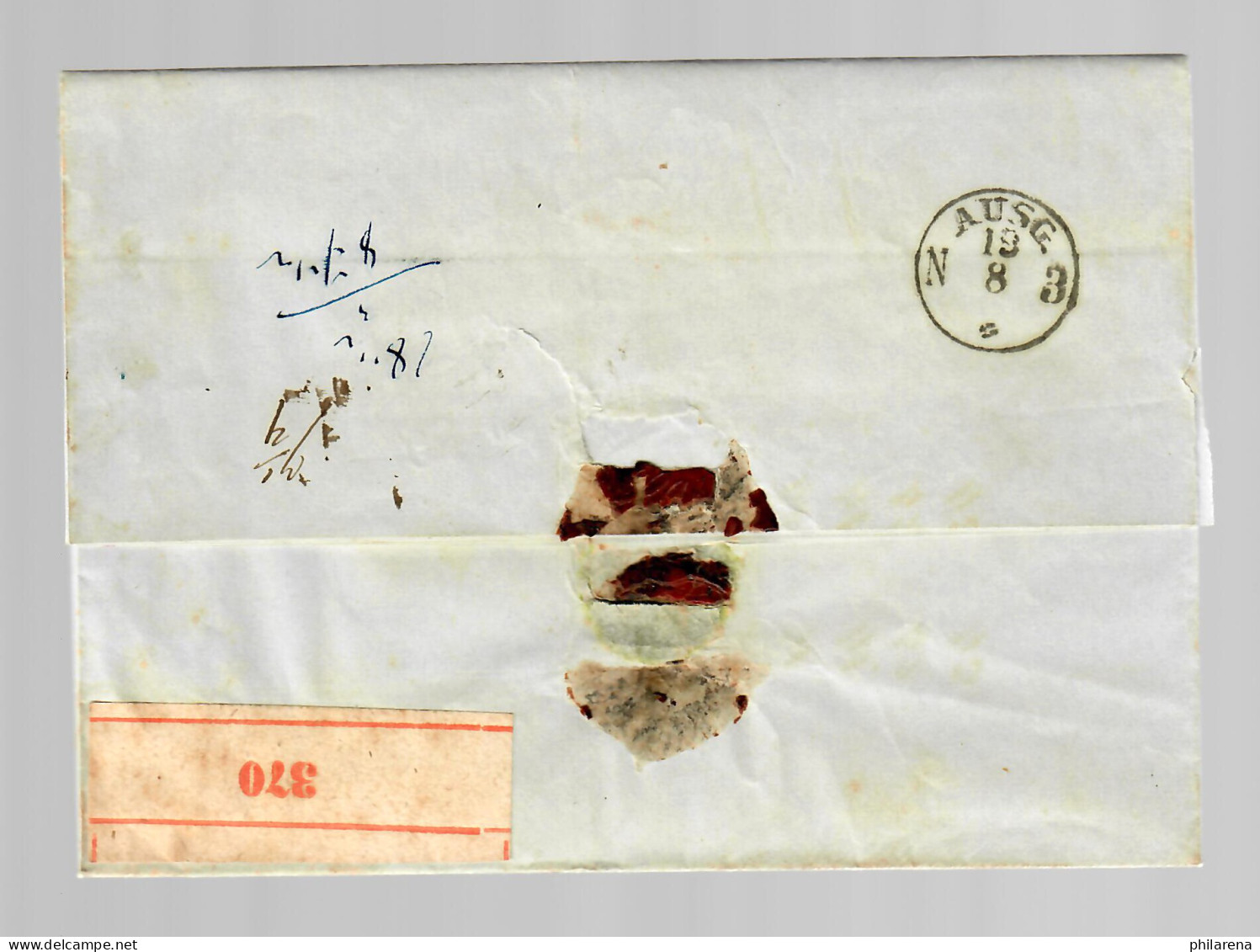 Paketbegleitbrief Goldberg/Schlesien Nach Aachen 1854 - Cartas & Documentos
