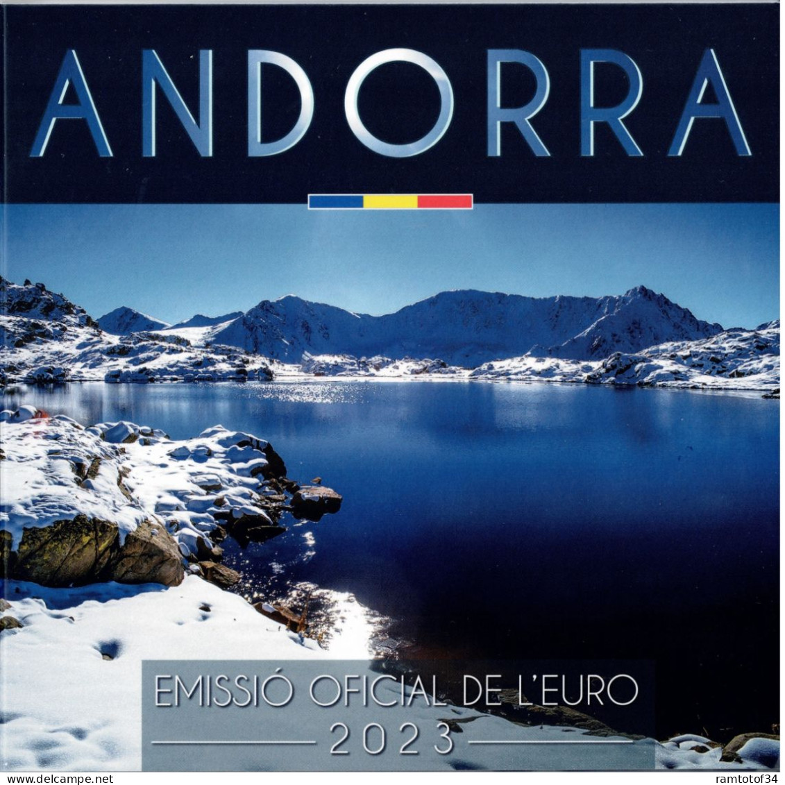 2023 ANDORRE - Coffret BU (8 Pièces) Série Monnaies Euro Andorra - Andorre