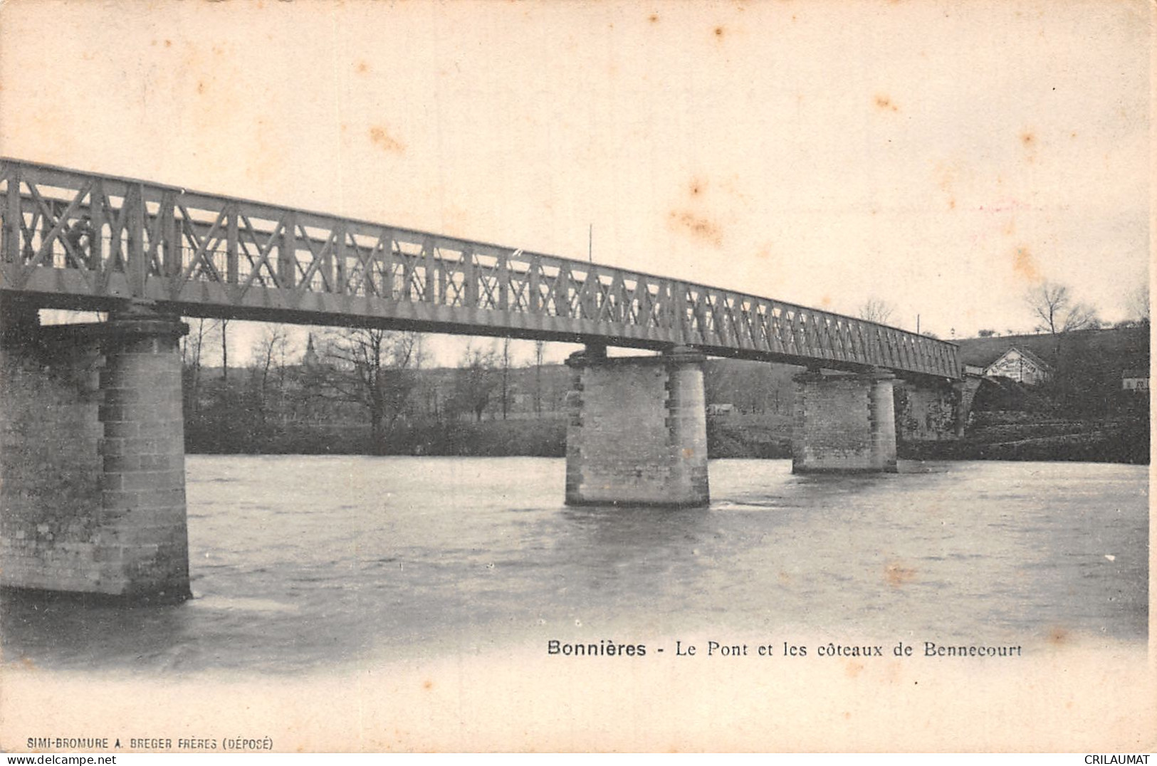 78-BONNIERES SUR SEINE-N°T2944-D/0313 - Bonnieres Sur Seine