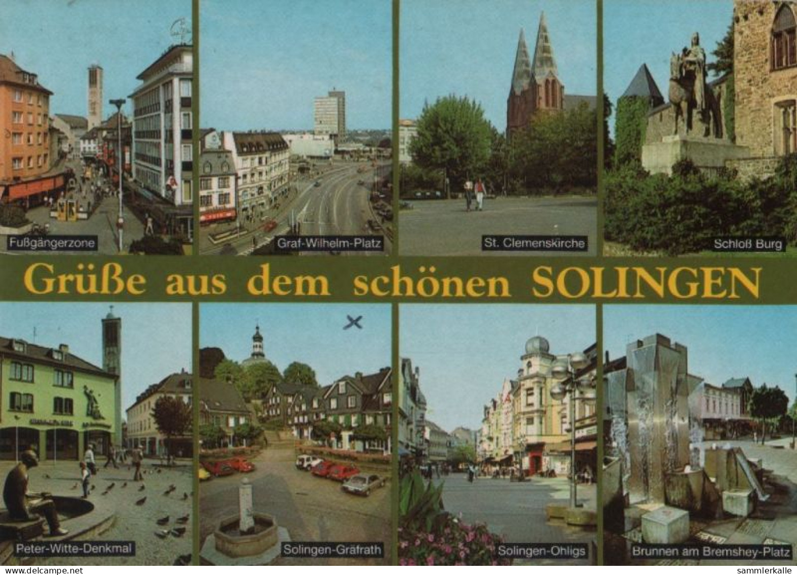 104090 - Solingen - U.a. Schloss Burg - 1987 - Solingen