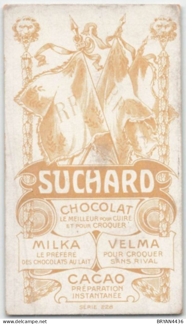 CHROMO - CHOCOLAT SUCHARD - MILITARIA - UNIFORME - CUIRASSIER - TENUE De GARDE - Suchard