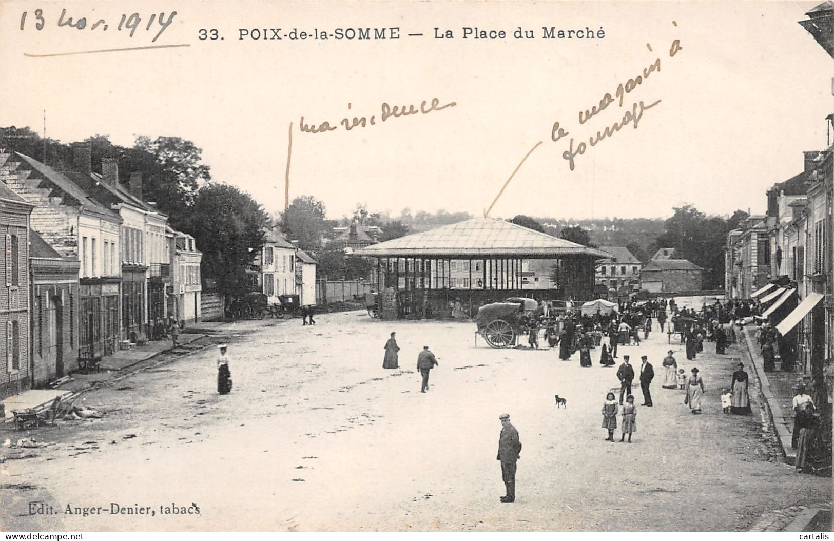 80-POIX DE LA SOMME-N°3885-H/0261 - Poix-de-Picardie