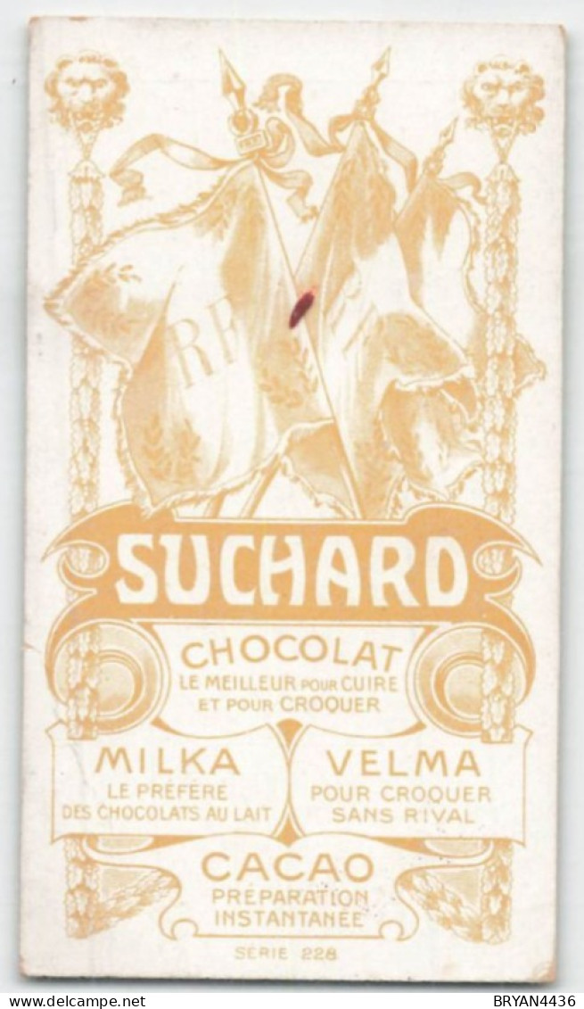 CHROMO - CHOCOLAT SUCHARD - MILITARIA - UNIFORME - INFANTERIE - TENUE De CAMPAGNE - Suchard