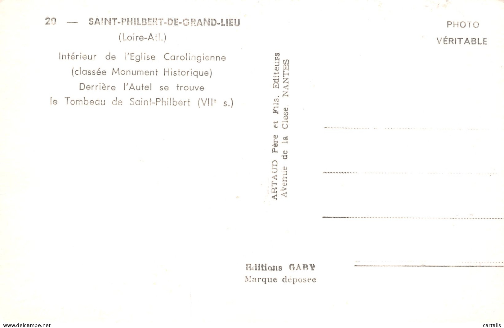44-SAINT PHILBERT DE GRAND LIEU-N°3886-E/0285 - Saint-Philbert-de-Grand-Lieu