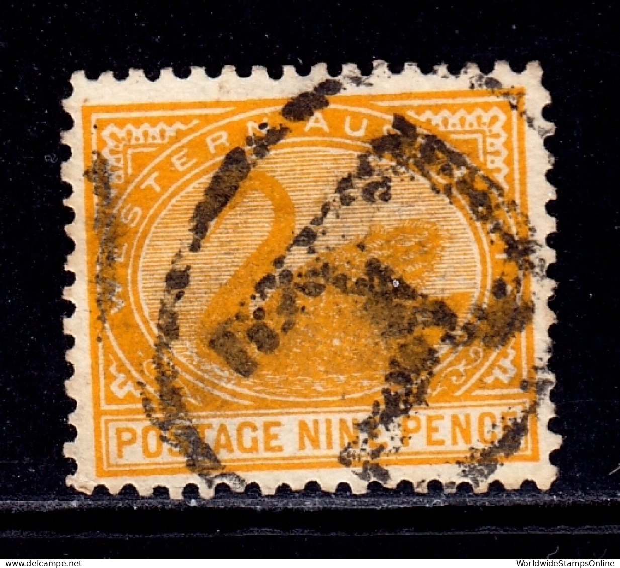 Western Australia - Scott #96 - Used - SCV $8.75 - Used Stamps