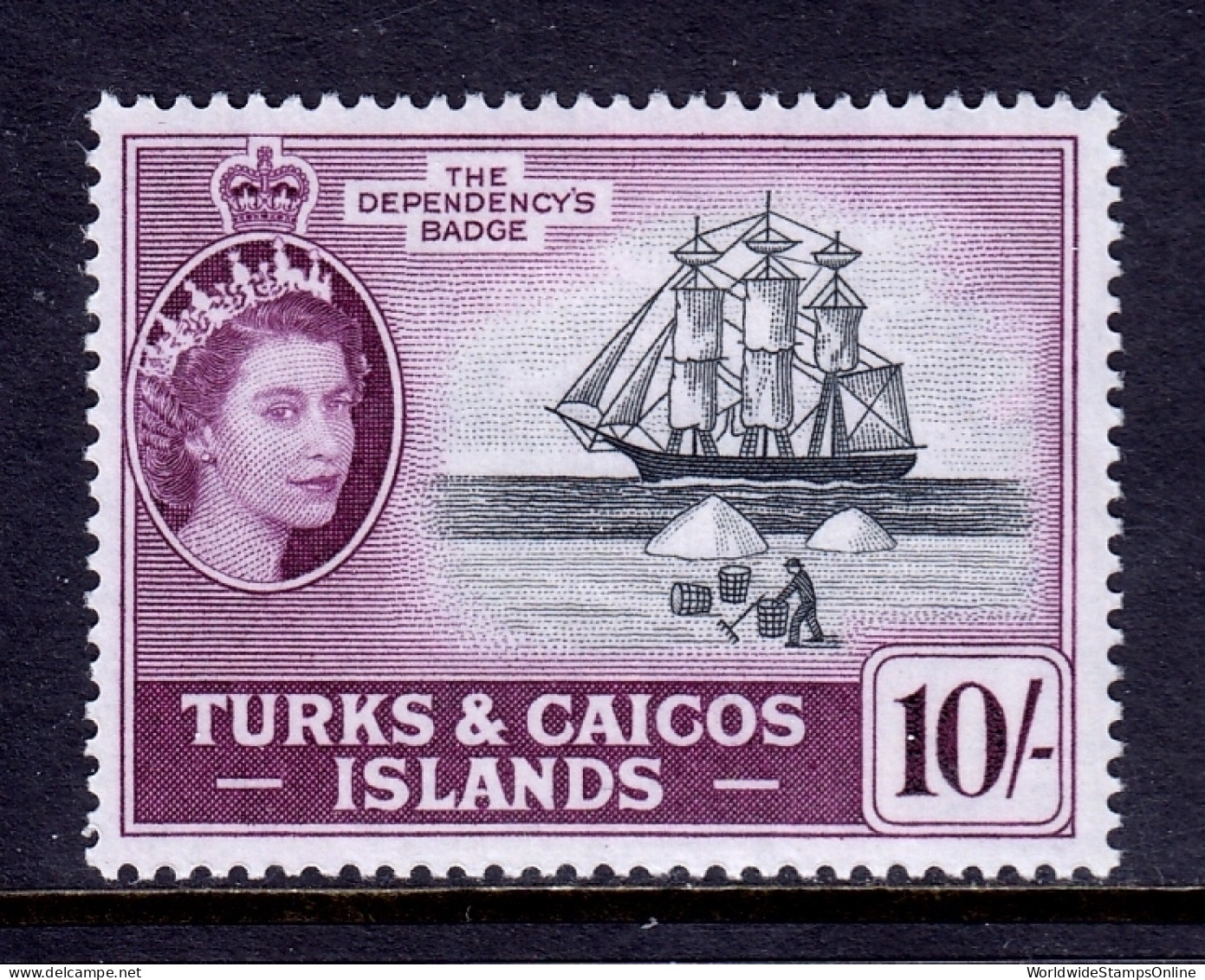 Turks And Caicos - Scott #134 - MH - SCV $17 - Turks & Caicos