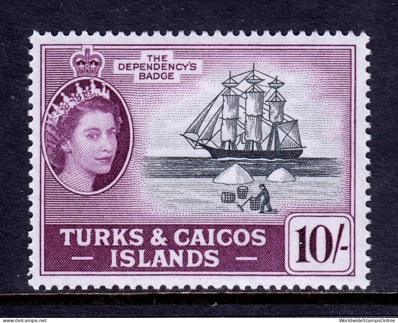 Turks And Caicos - Scott #134 - MH - SCV $17 - Turks & Caicos (I. Turques Et Caïques)