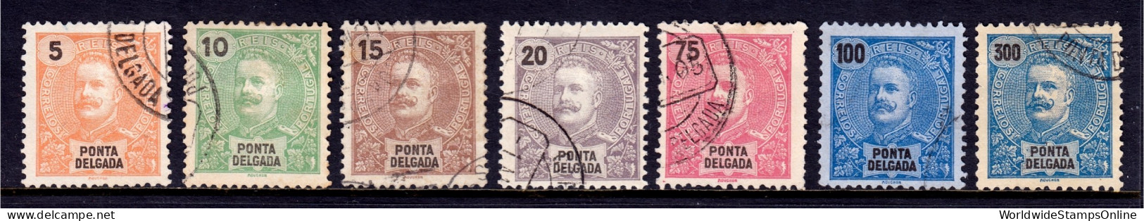 Ponta Delgada - Scott #14//33 - Used - SCV $11.95 - Ponta Delgada