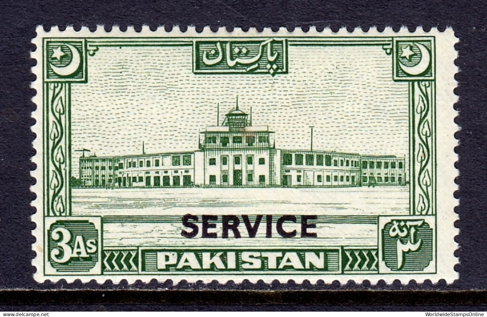 Pakistan - Scott #O30 - MH - Minor Soiling Speck - SCV $37 - Pakistan
