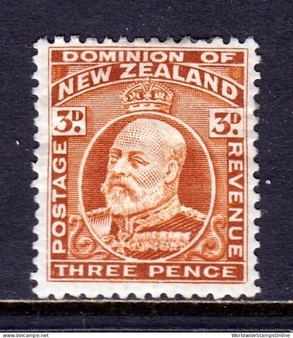 New Zealand - Scott #133 - MH - See Description - SCV $27 - Unused Stamps