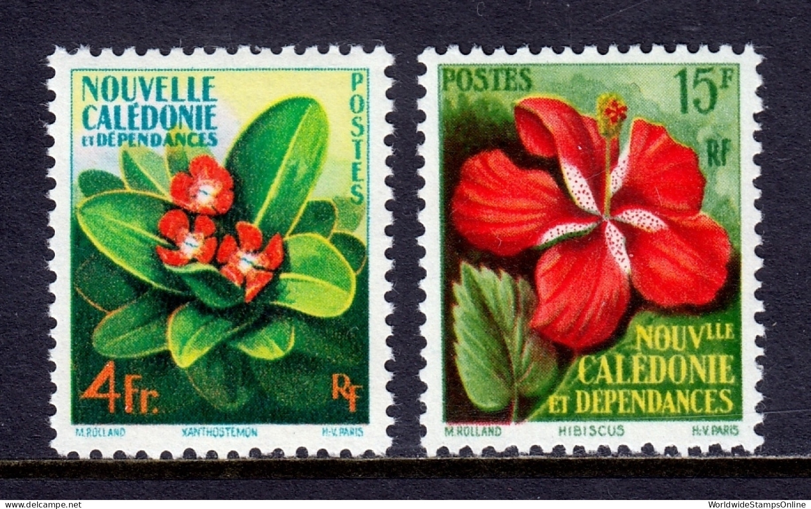 New Caledonia - Scott #304-305 - MNH - SCV $9.25 - Unused Stamps