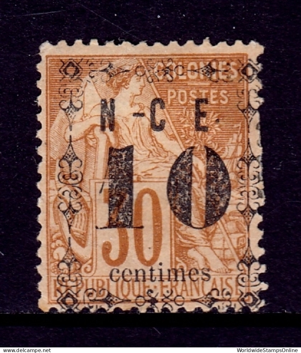 New Caledonia - Scott #12 - MNG - Pencil/rev. - SCV $25 - Unused Stamps