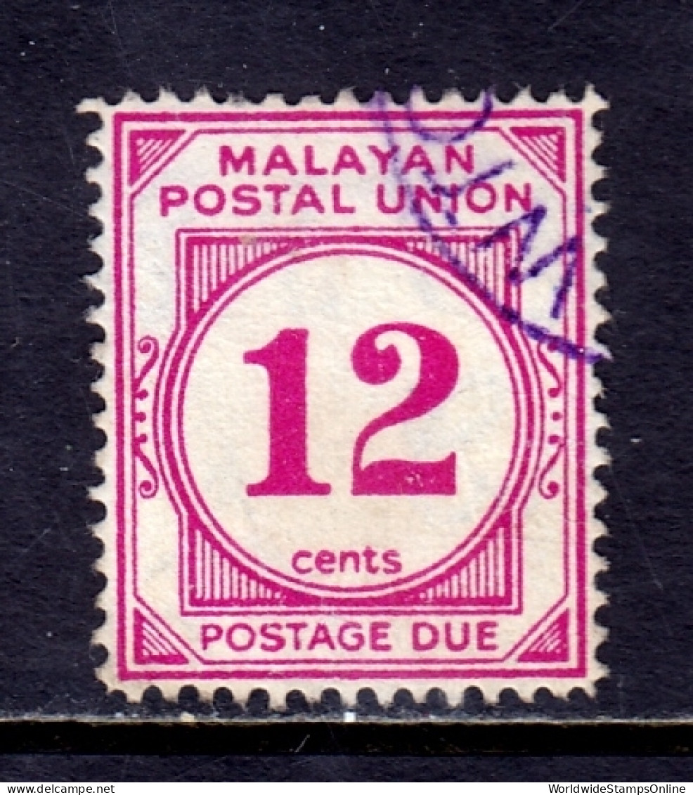 Malaya - Scott #J26 - Used - SCV $6.50 - Federation Of Malaya