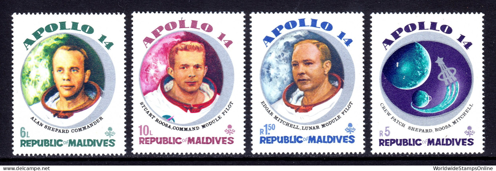 Maldives - Scott #367-370 - MNH - SCV $17 - Maldivas (1965-...)