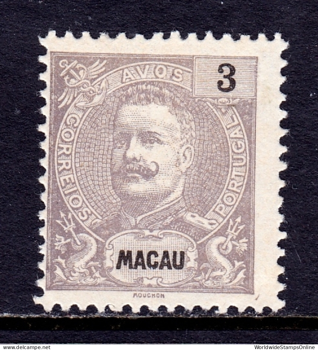 Macao - Scott #80 - MNG - No Gum As Issued - SCV $7.25 - Nuovi