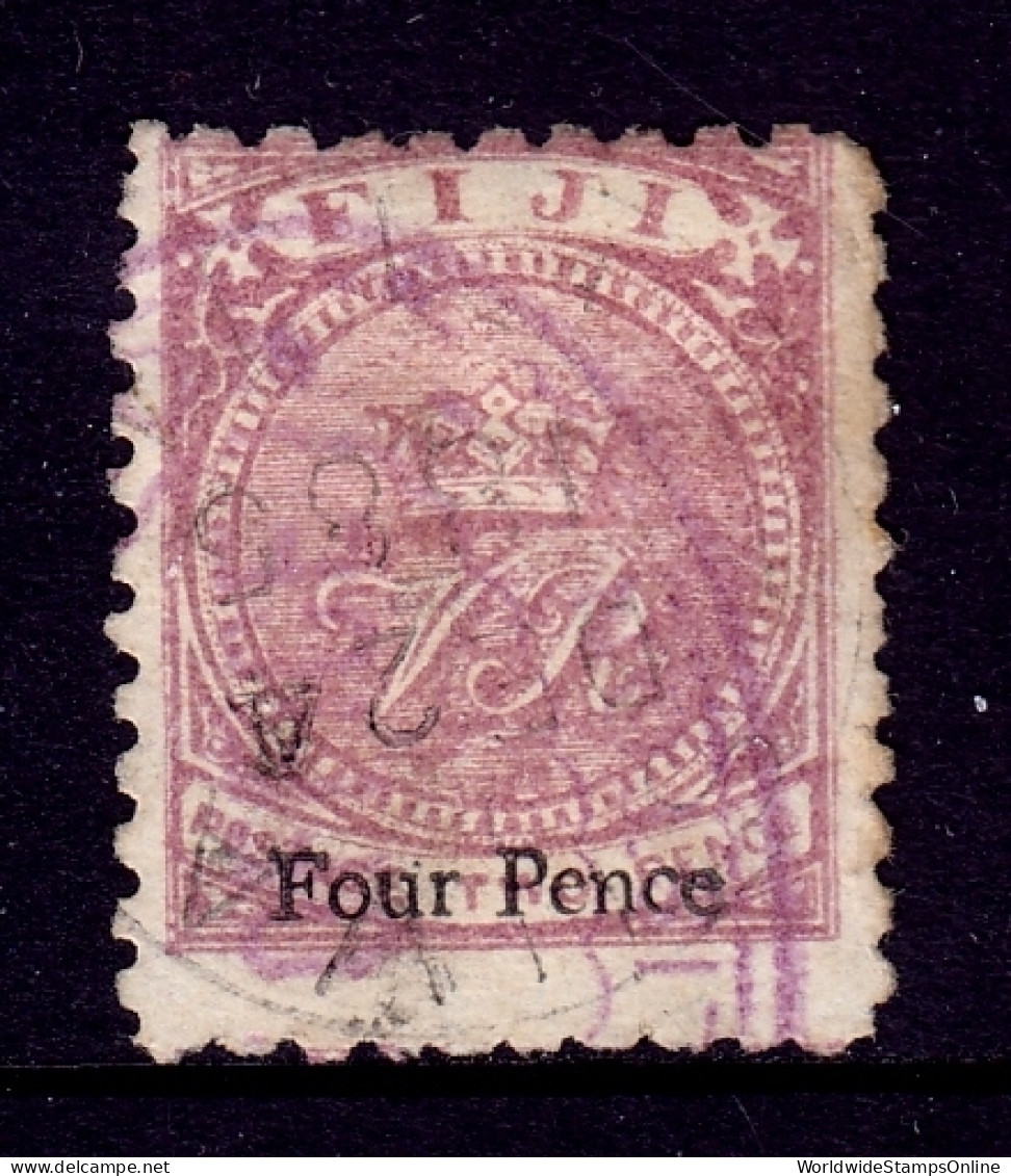 Fiji - Scott #48 - Used - Hinge Bump - SCV $16 - Fidschi-Inseln (...-1970)