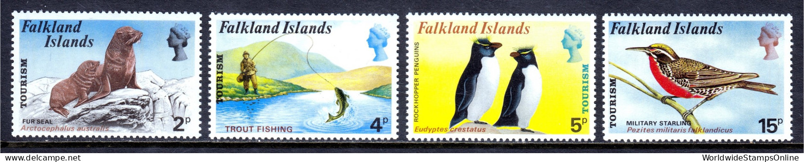 Falkland Islands - Scott #227-230 - MH - SCV $31 - Falkland