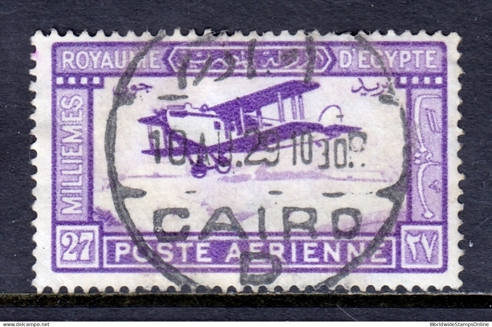 Egypt - Scott #C1 - Used - See Description - SCV $30 - Airmail