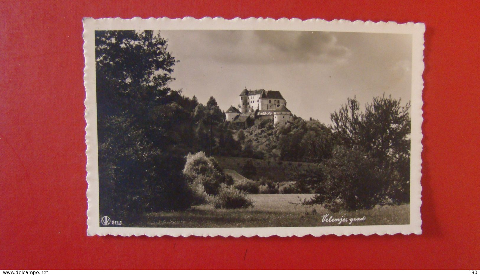 Velenje-grad/castle.Red Cross Stamp - Slowenien