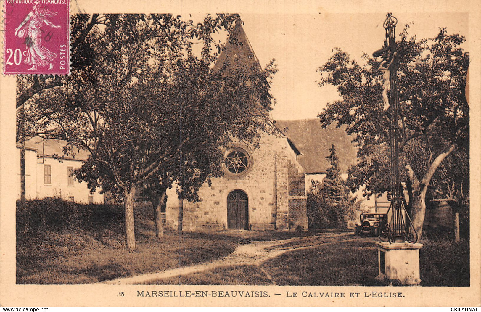 60-MARSEILLE EN BEAUVAISIS-N°T2947-C/0365 - Marseille-en-Beauvaisis