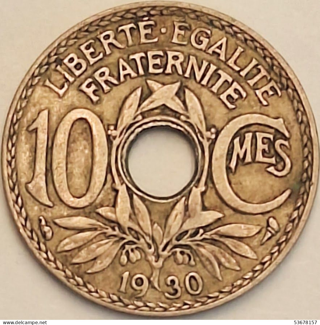 France - 10 Centimes 1930, KM# 866a (#3999) - 10 Centimes