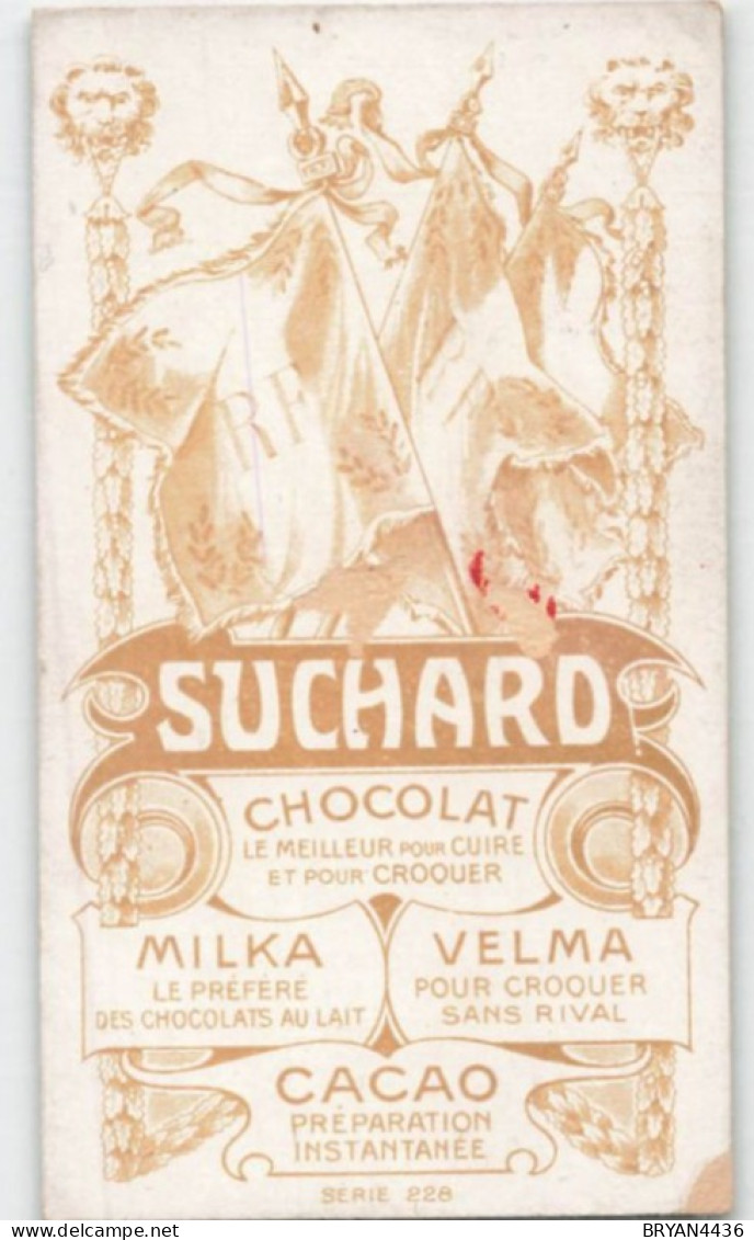 CHROMO - CHOCOLAT SUCHARD - MILITARIA - UNIFORME - CHASSEUR à CHEVAL - GRANDE TENUE De SORTIE - Suchard