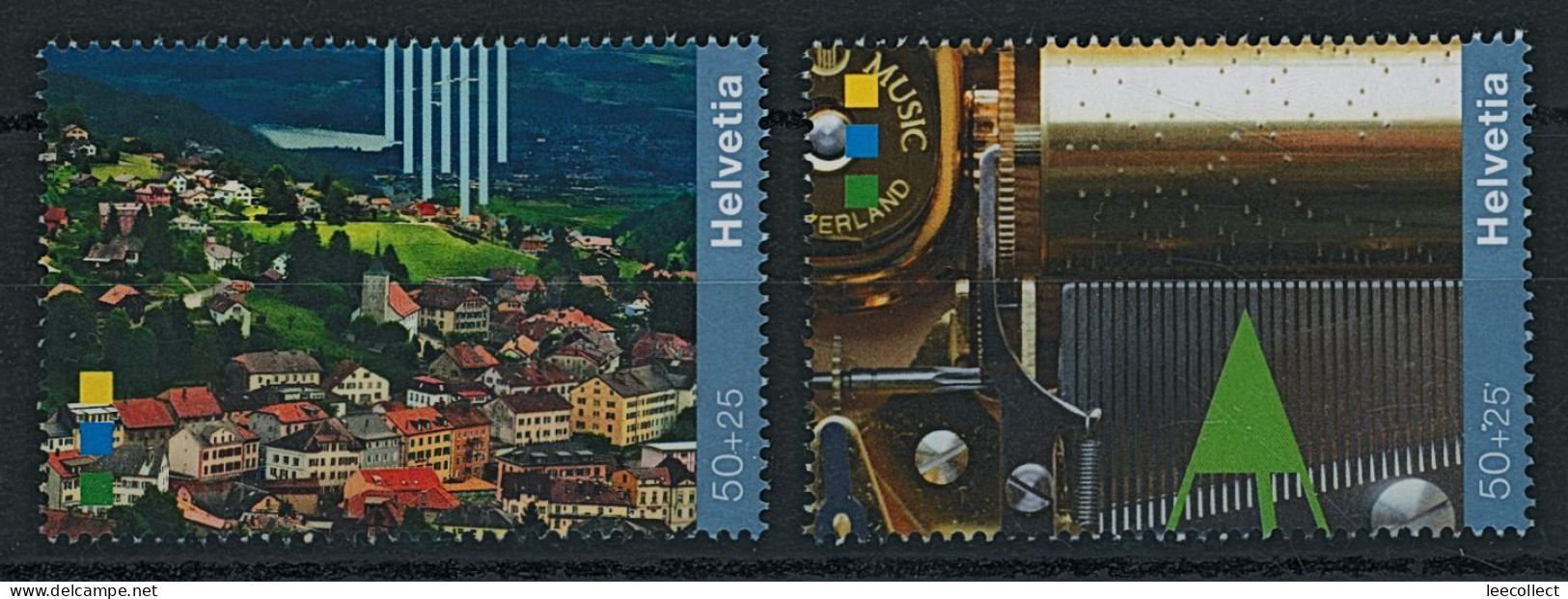 Suisse - 2017 - Tag Der Briefmarke • Sainte Croix - Blockausschnitte - Postfrisch ** - Nuovi