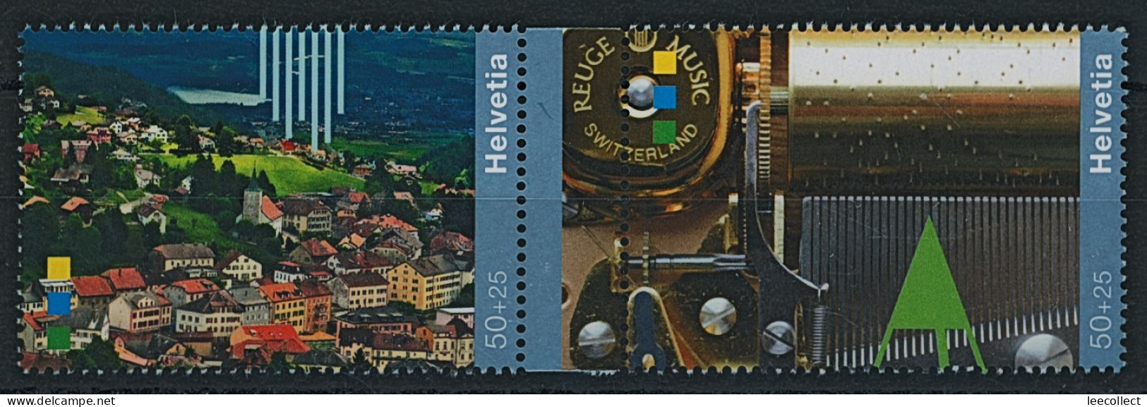 Suisse - 2017 - Tag Der Briefmarke • Sainte Croix - Blockausschnitte • Zwischenstege - Postfrisch ** - Unused Stamps
