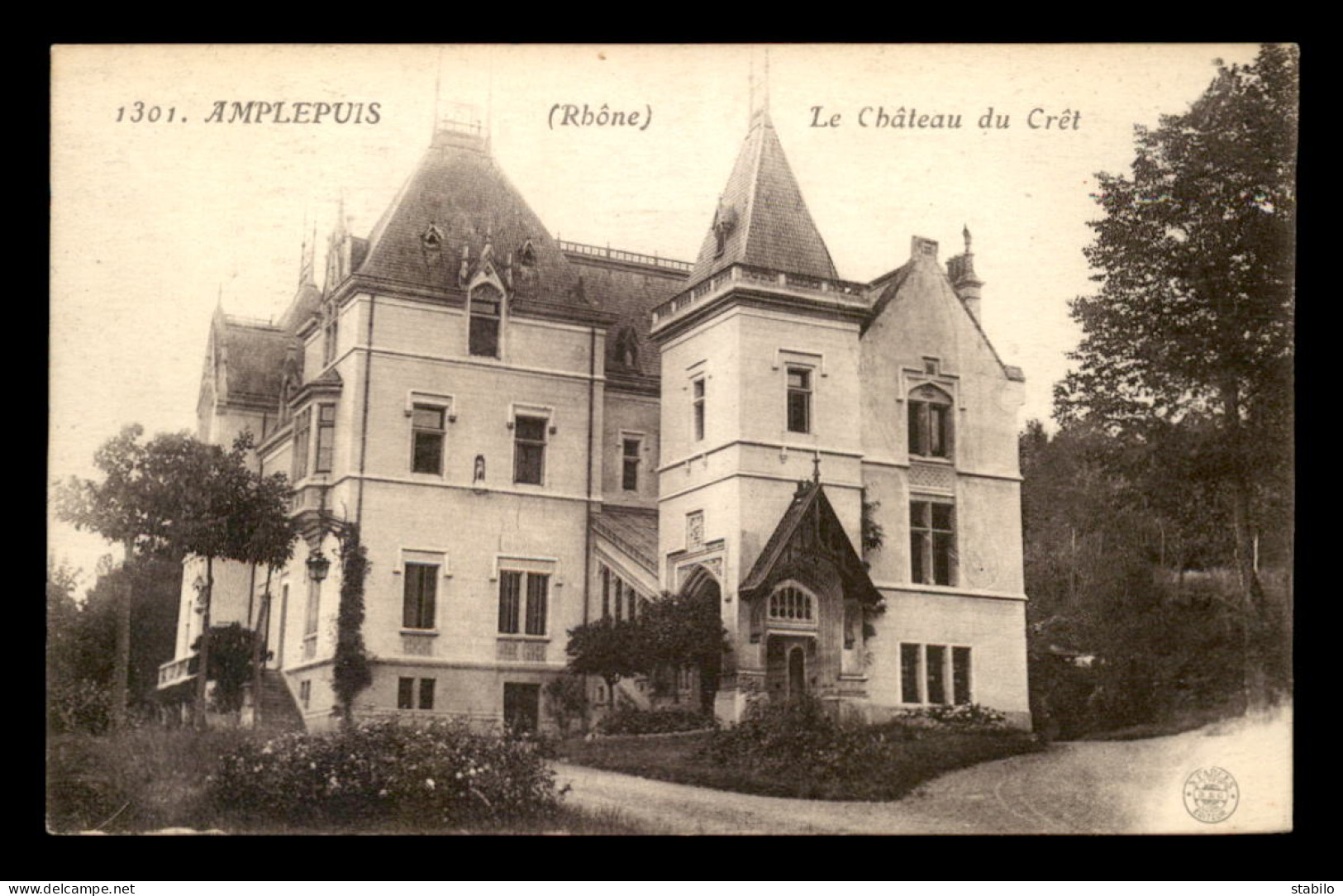 69 - AMPLEPUIS - LE CHATEAU DU CRET - Amplepuis