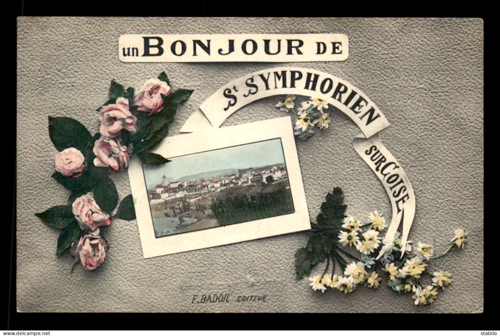 69 - ST-SYMPHORIEN-SUR-COISE - UN BONJOUR - Saint-Symphorien-sur-Coise