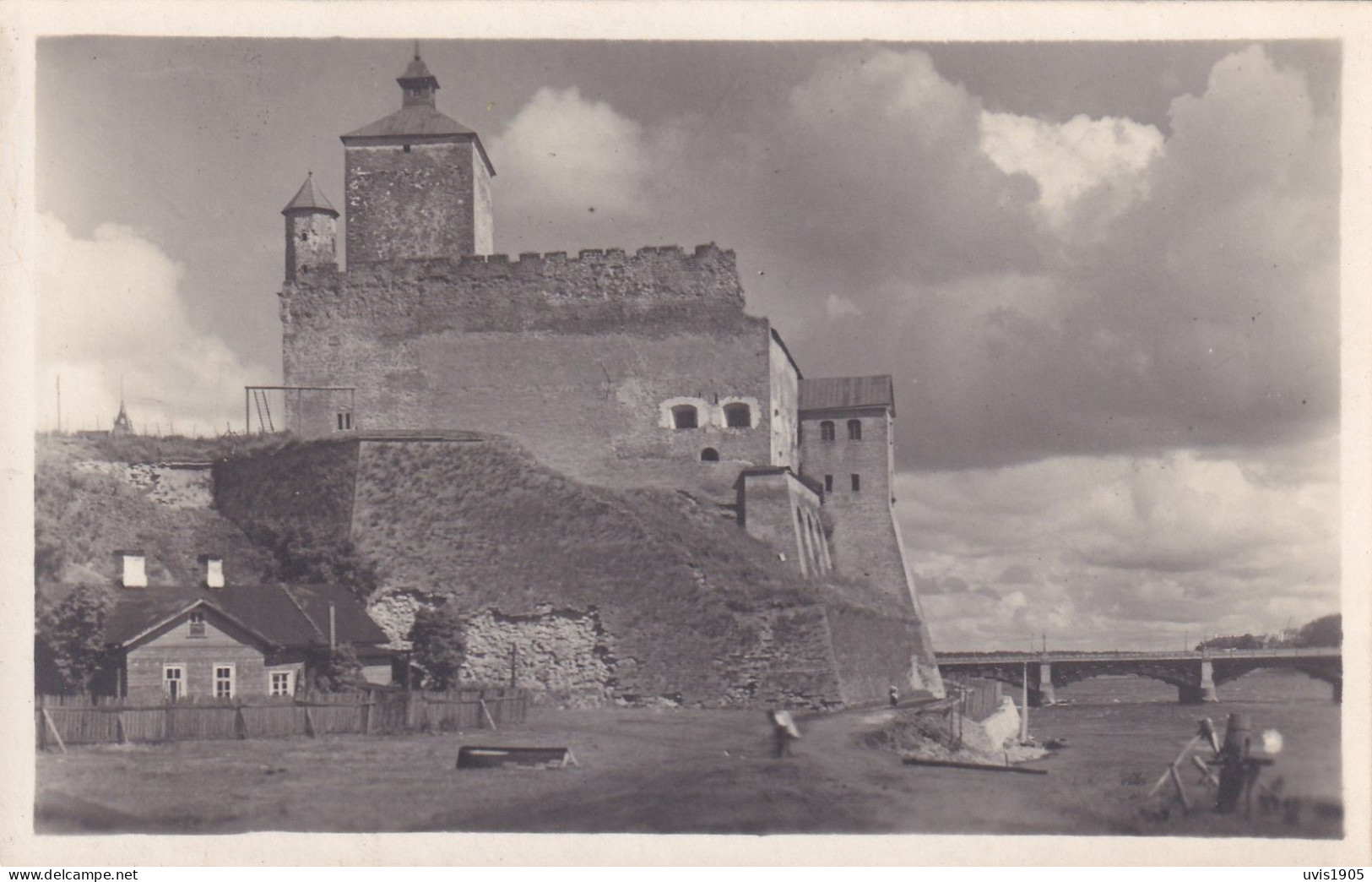 Narva.Hermann Tower. - Estonia