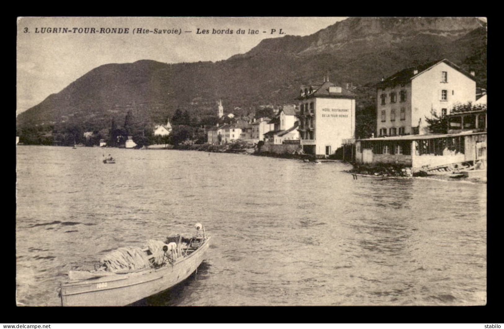 74 - LUGRIN-TOUR-RONDE - LES BORDS DU LAC - Lugrin