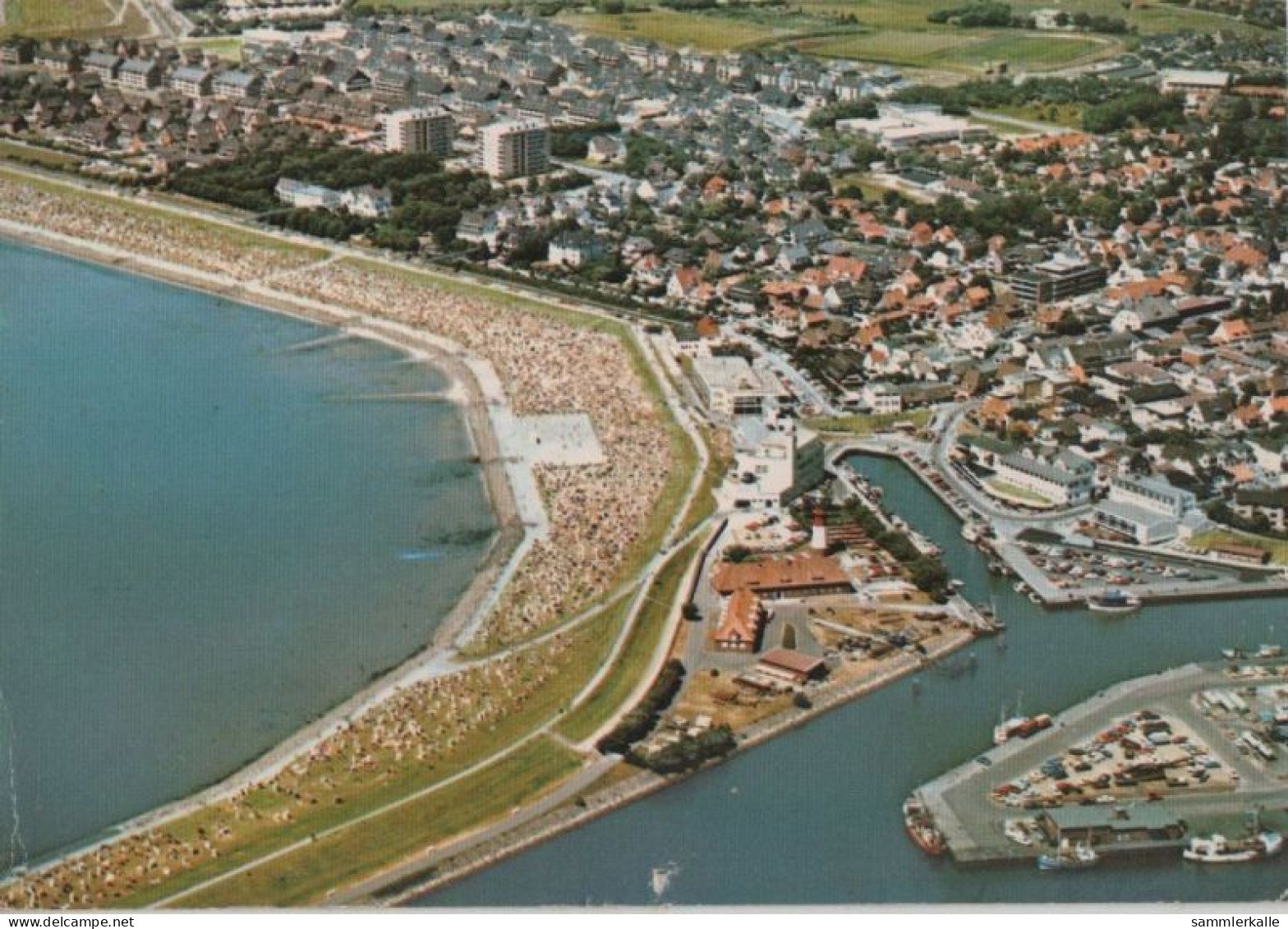 105389 - Büsum - Aus Der Luft - 1976 - Büsum