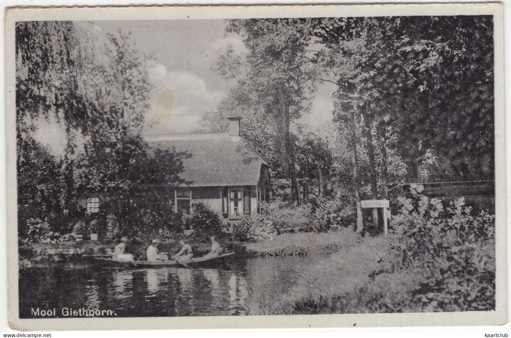 Mooi  Giethoorn - (Nederland/Holland)  - 1943 - (Uitg. Jac. De Wit, Grossier, Meppel) - Giethoorn