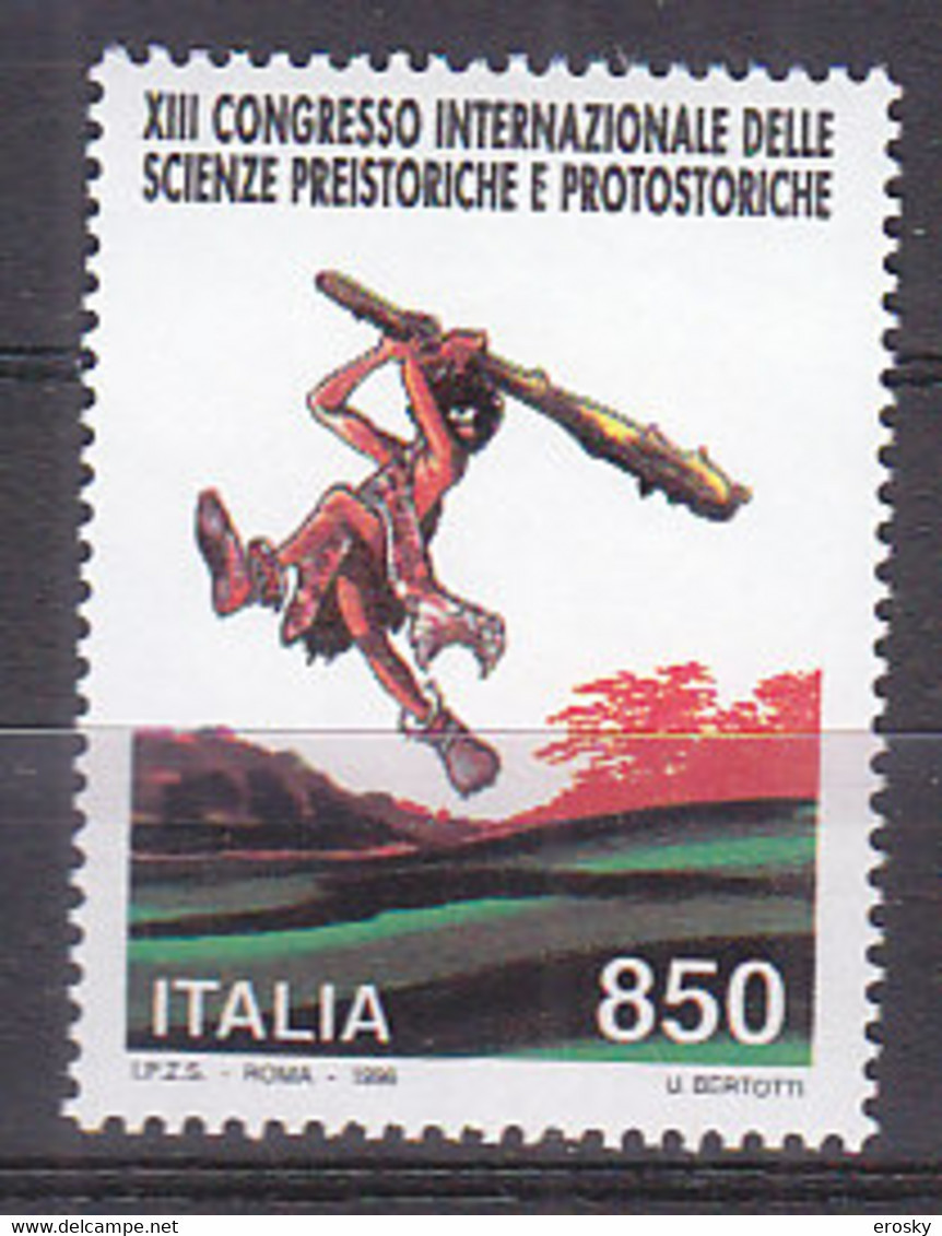 Y1148 - ITALIA Ss N°2238 - ITALIE Yv N°2191 ** PALEONTOLOGIE - 1991-00: Ungebraucht