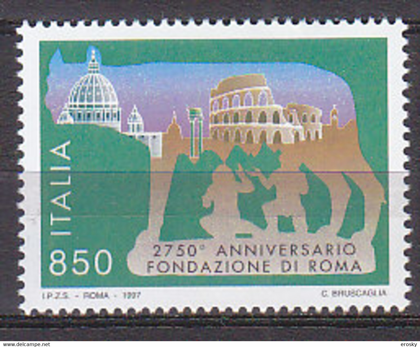 Y1171 - ITALIA Ss N°2272 - ITALIE Yv N°2221 ** FONDATION DE ROME - 1991-00: Mint/hinged