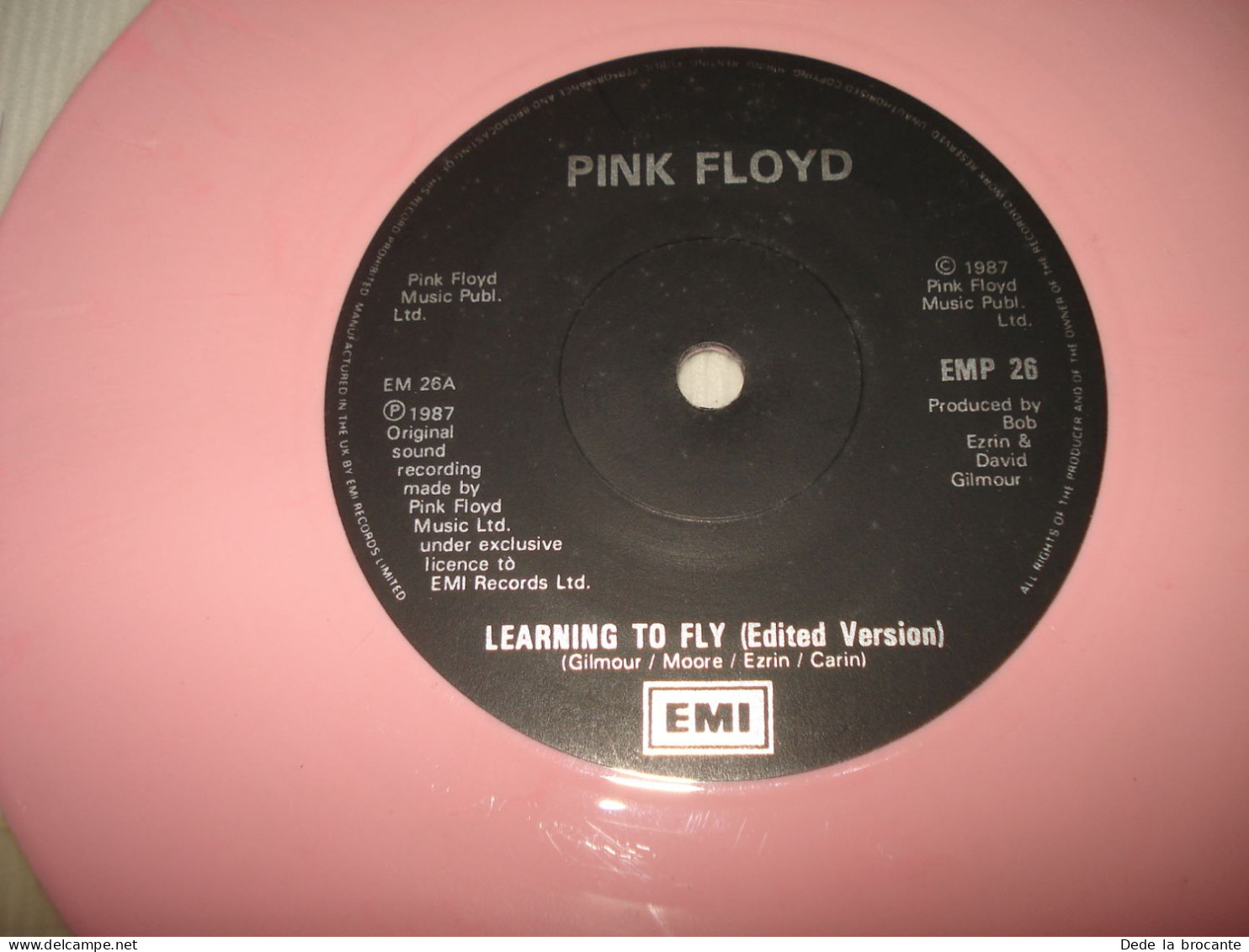 B14 / Pink Floyd – Learning To Fly - Pink Version - EMI – EM 26 - UK 1987  VG++/ - Rock