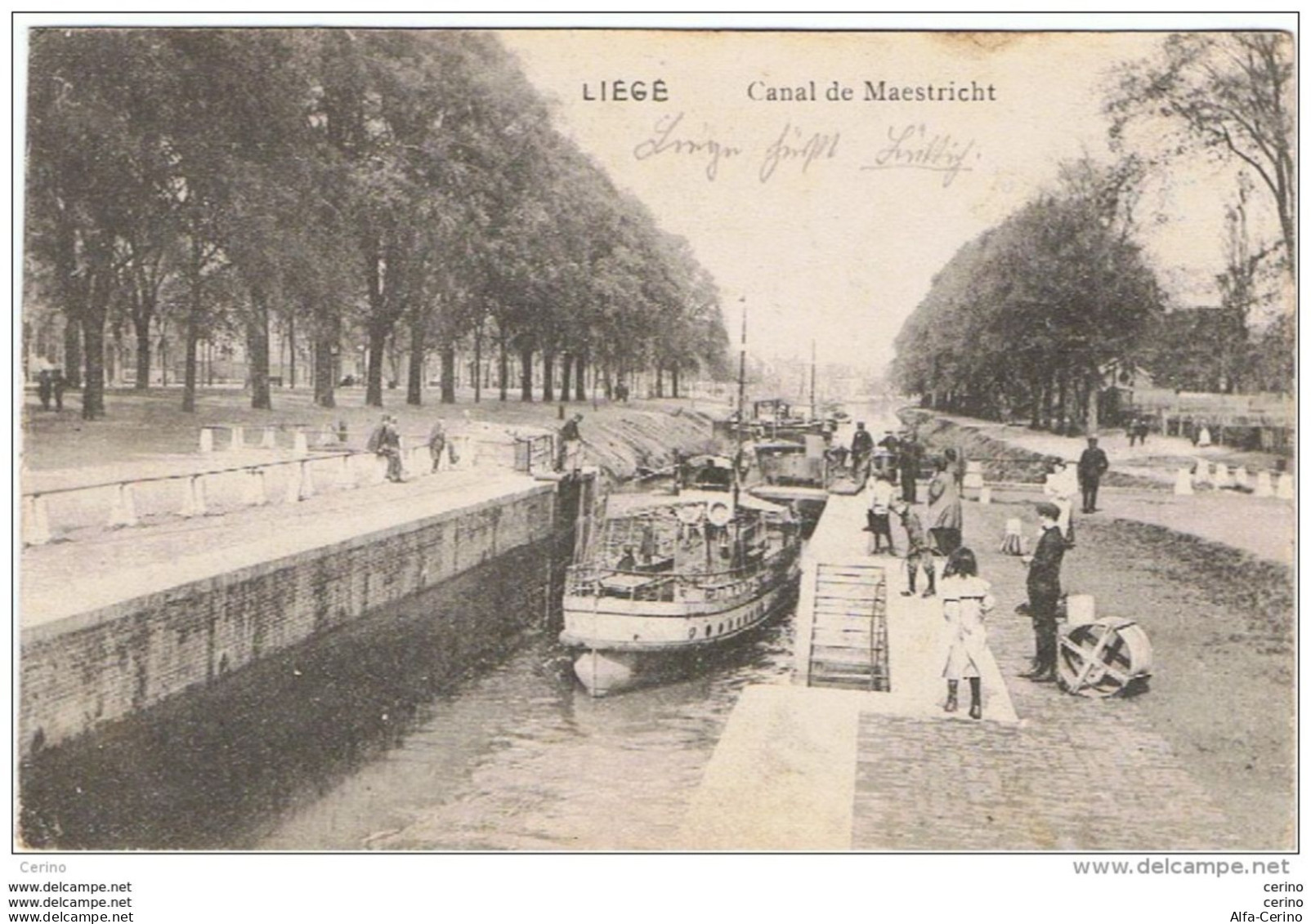 LIEGE:  CANAL  DE  MAESTRICHT  -  FP - Limburg