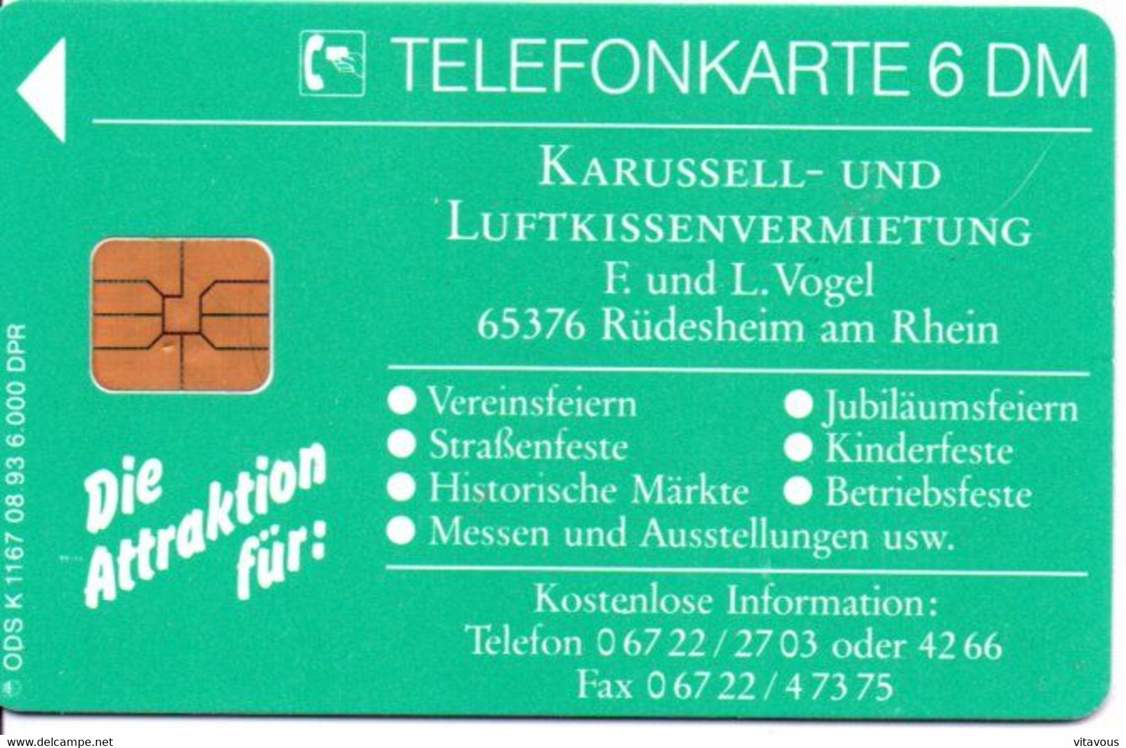 Manège Miniature Année 1885 Jeu Spiel Jouet Carrousel Télécarte Allemagne Phonecard Telefonkarte (S 875) - K-Series: Kundenserie