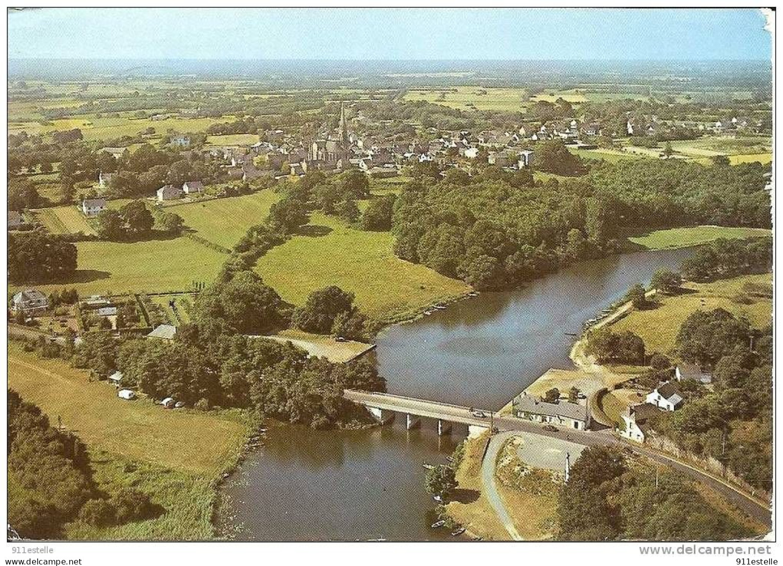 44   GUENROUET ---     Le Pont Et Vue Générale - Guenrouet