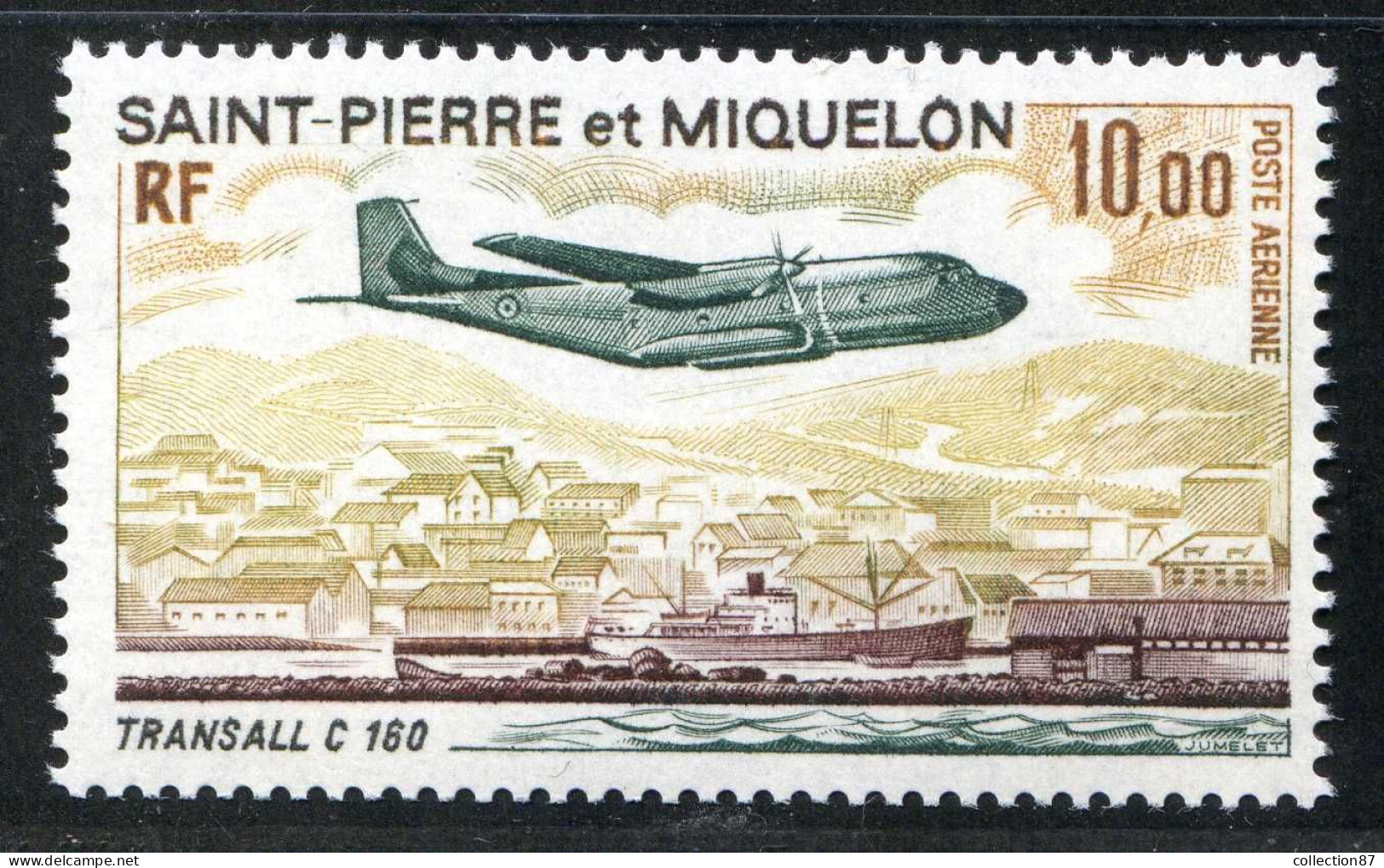 REF 086 > SAINT PIERRE Et MIQUELON < PA N° 57 * * < Neuf Luxe Voir Dos - MNH * * < SPM Poste Aérienne - Neufs