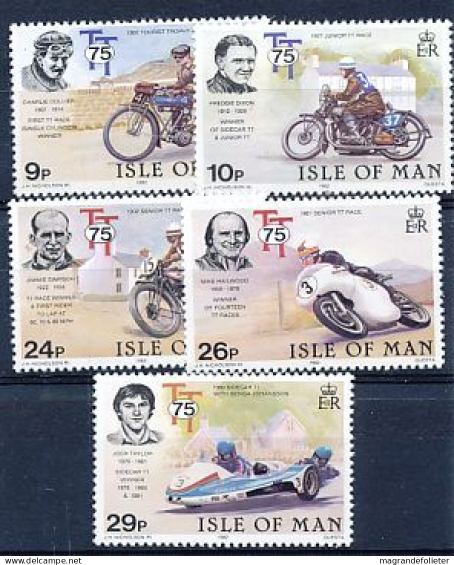 TIMBRE  ZEGEL STAMP ISLE OF MAN MOTO BIKE 205-09  XX - Slovénie