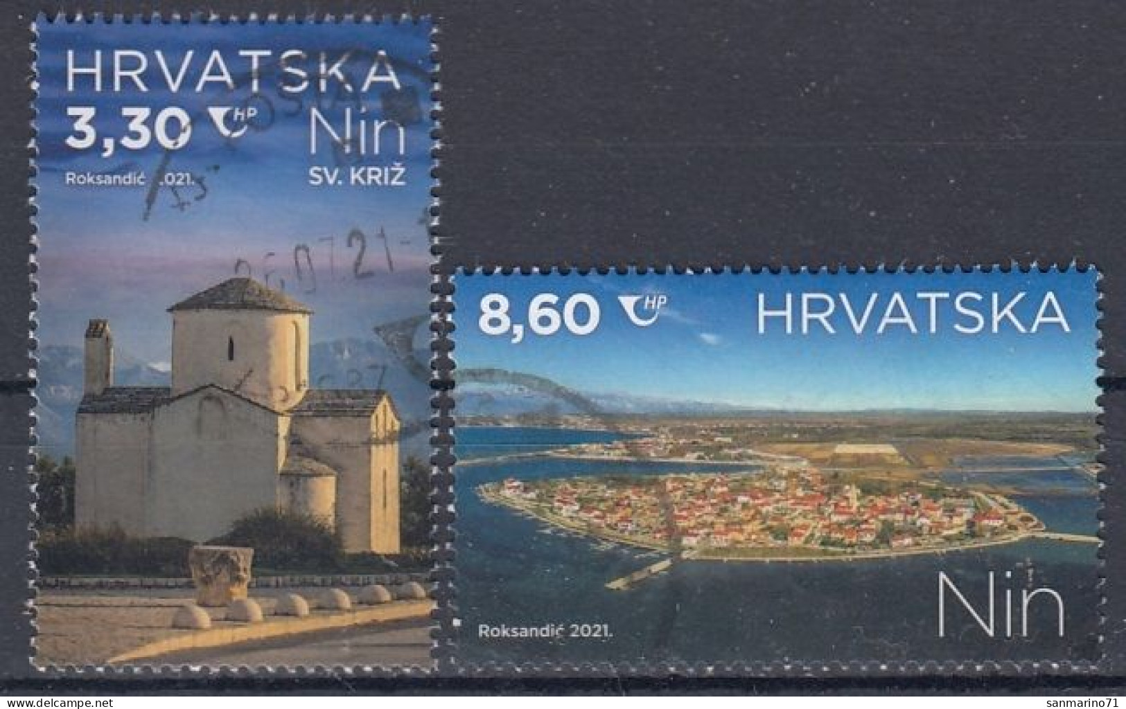 CROATIA 1350-1351,used - Croatie