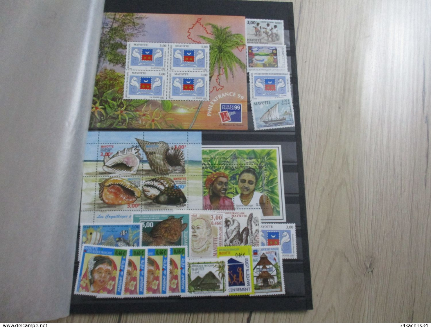 Mayotte  Petite Collection TP Neuf Sans Charnière Franc Et €uros En Grande Majorité En Sous Faciale - Unused Stamps