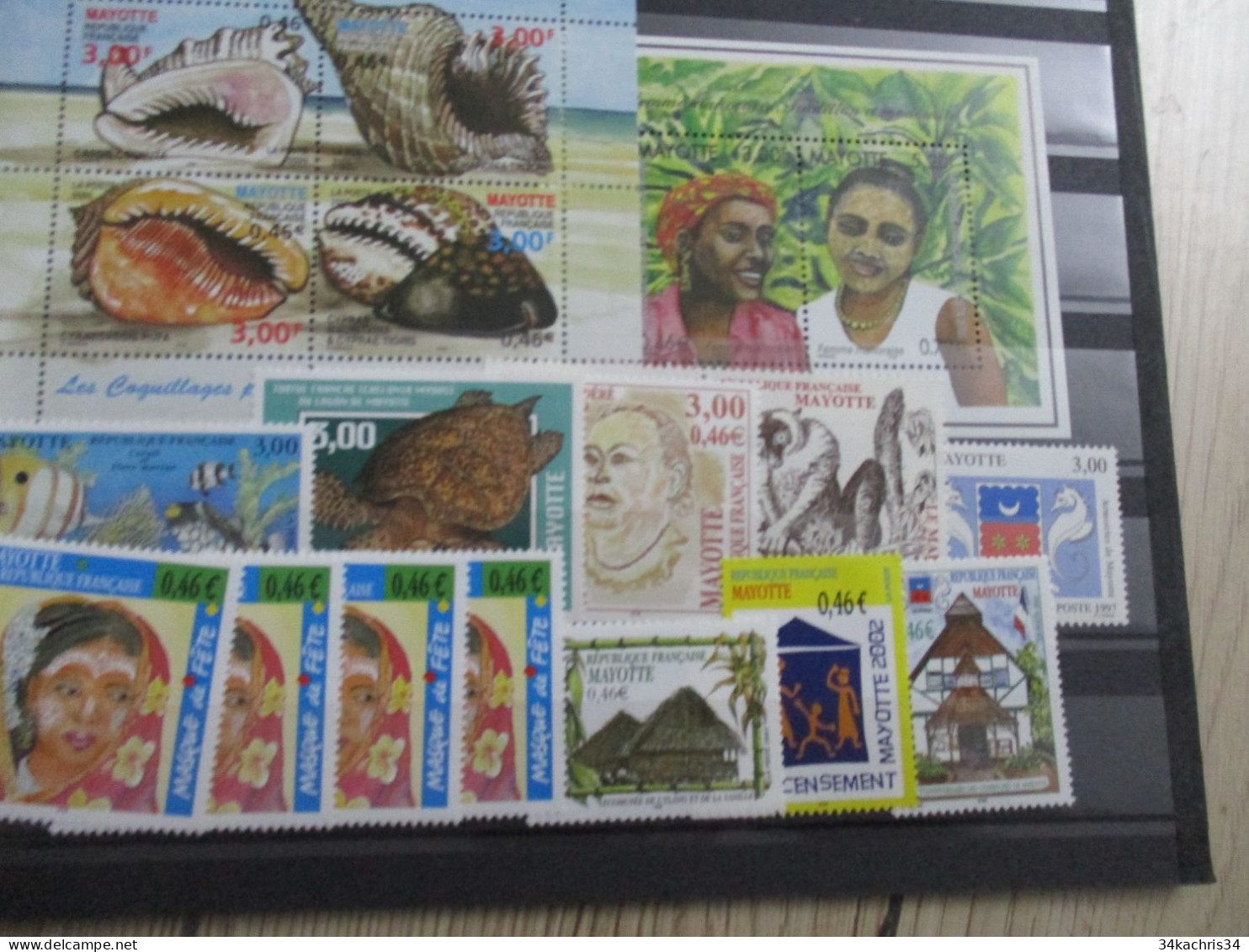 Mayotte  Petite Collection TP Neuf Sans Charnière Franc Et €uros En Grande Majorité En Sous Faciale - Unused Stamps