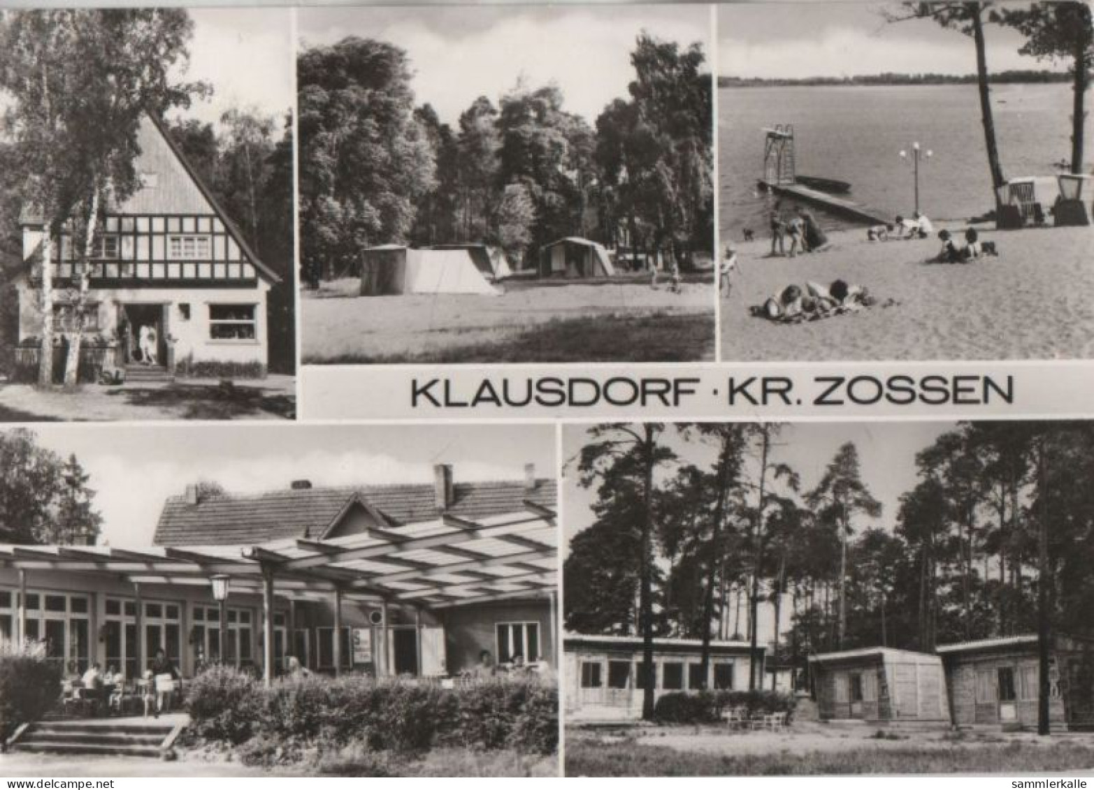 78501 - Am Mellensee-Klausdorf - 5 Teilbilder - Ca. 1980 - Klausdorf