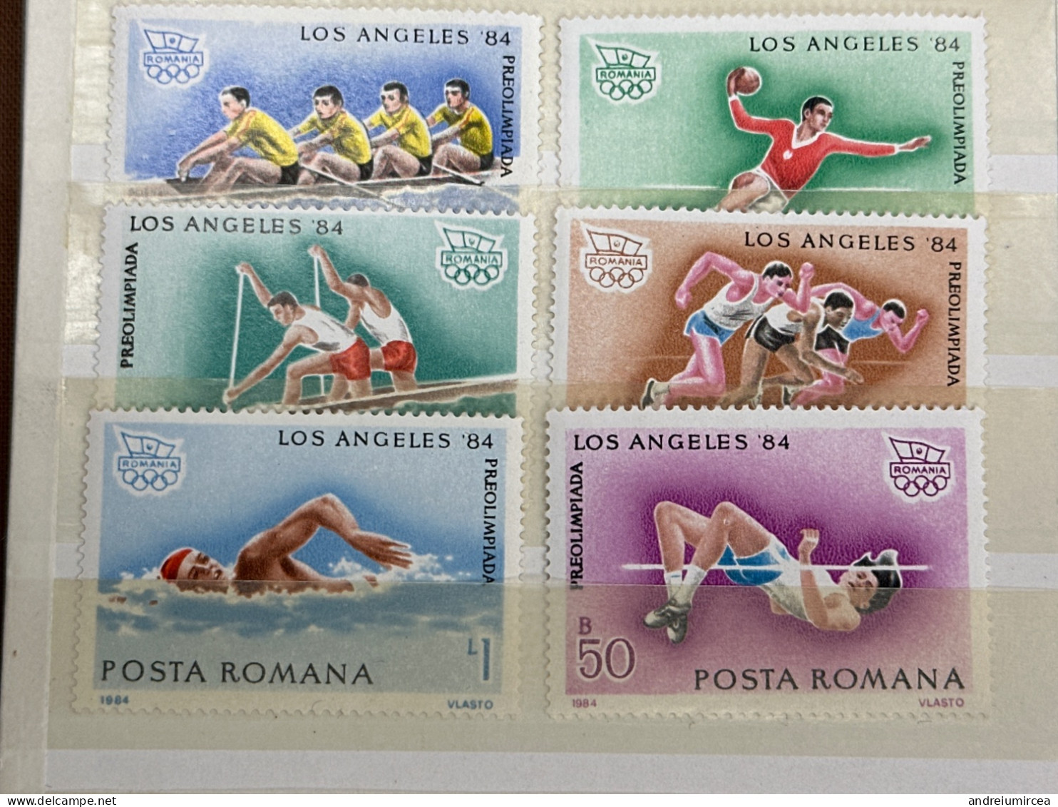 1984 MNH Los Angeles - Preolimpiada - Ongebruikt