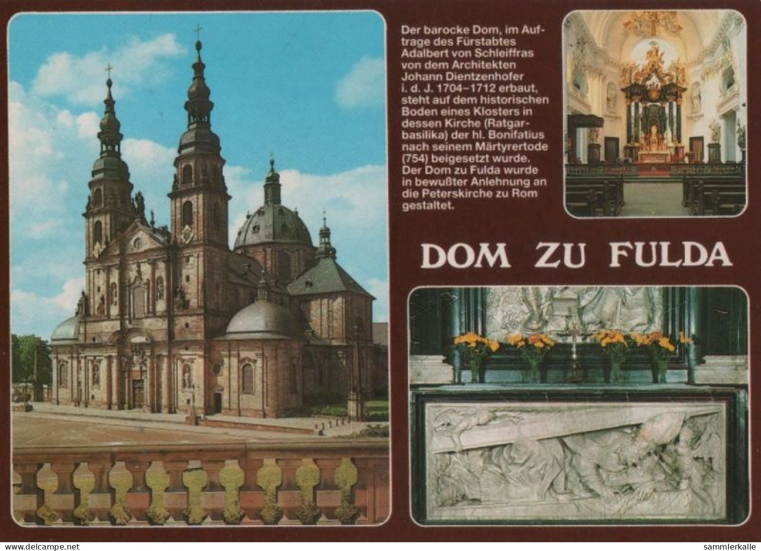 100734 - Fulda - Dom, U.a. Bonifatiusgruft - 1989 - Fulda