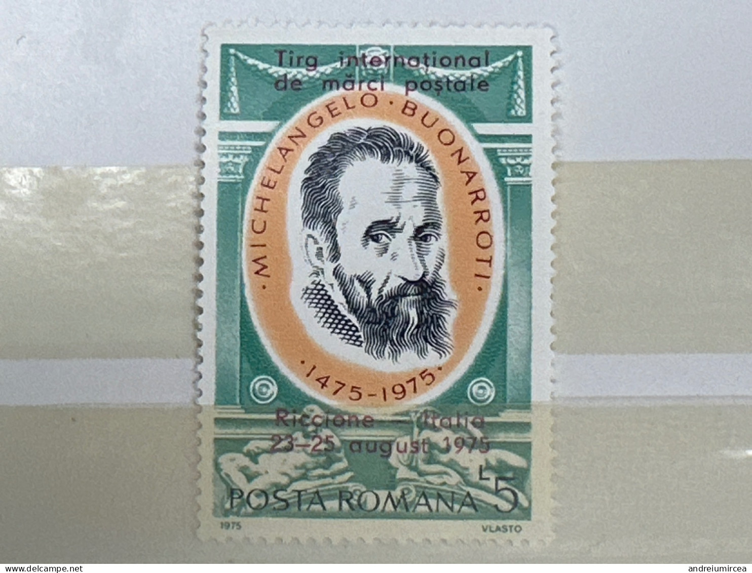 1975 MNH RICCIONE  MICHELANGELO BUONAROTI - Unused Stamps