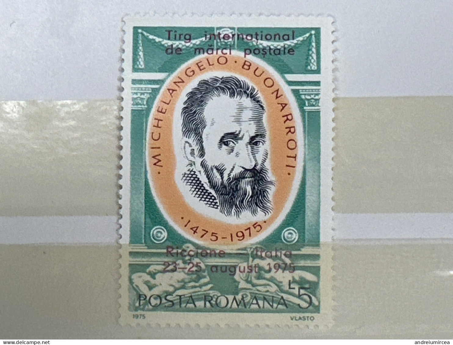 1975 MNH RICCIONE  MICHELANGELO BUONAROTI - Nuevos